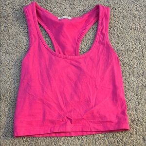 Vibrant Pink Tank Top